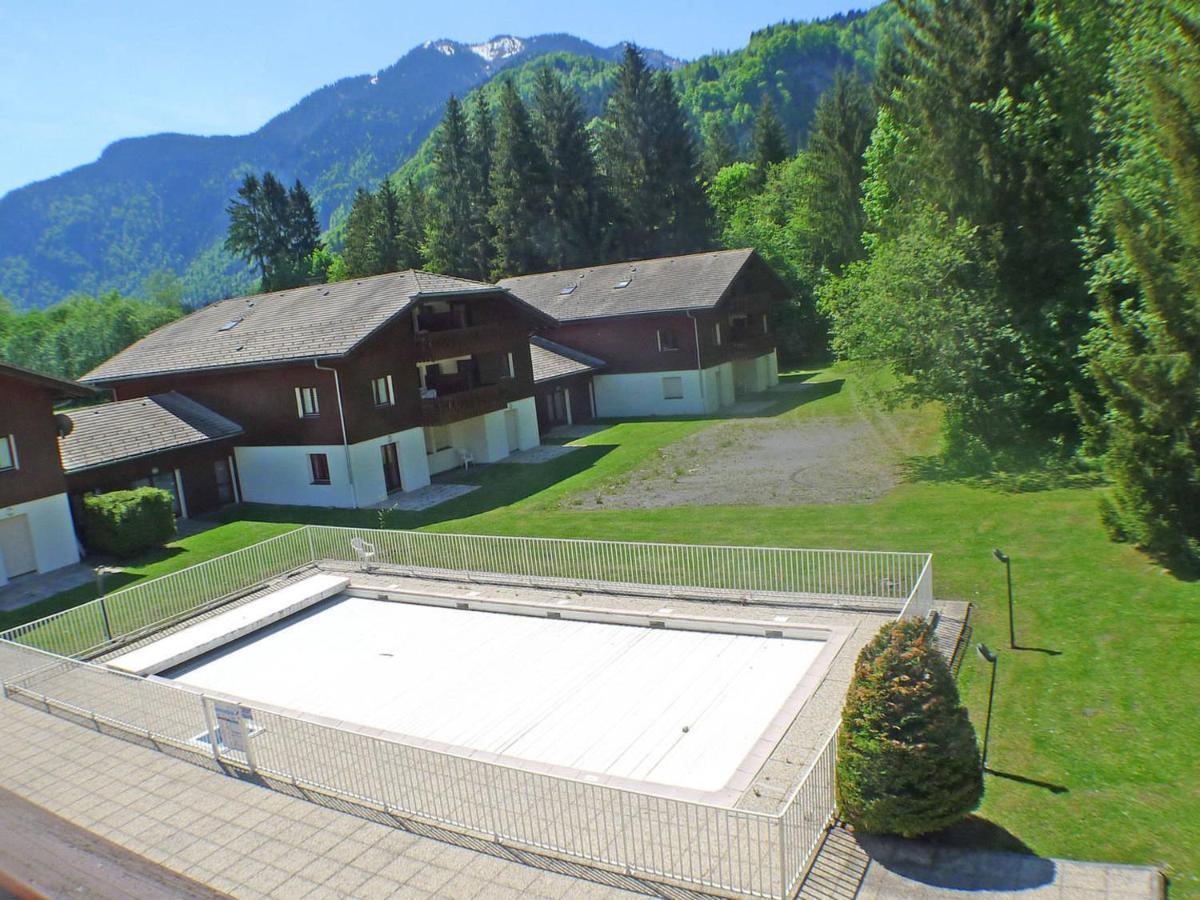 Studio Mansarde Avec Balcon, Piscine Et Parking Souterrain A Samoens - Fr-1-629-92 Samoëns Exterior foto