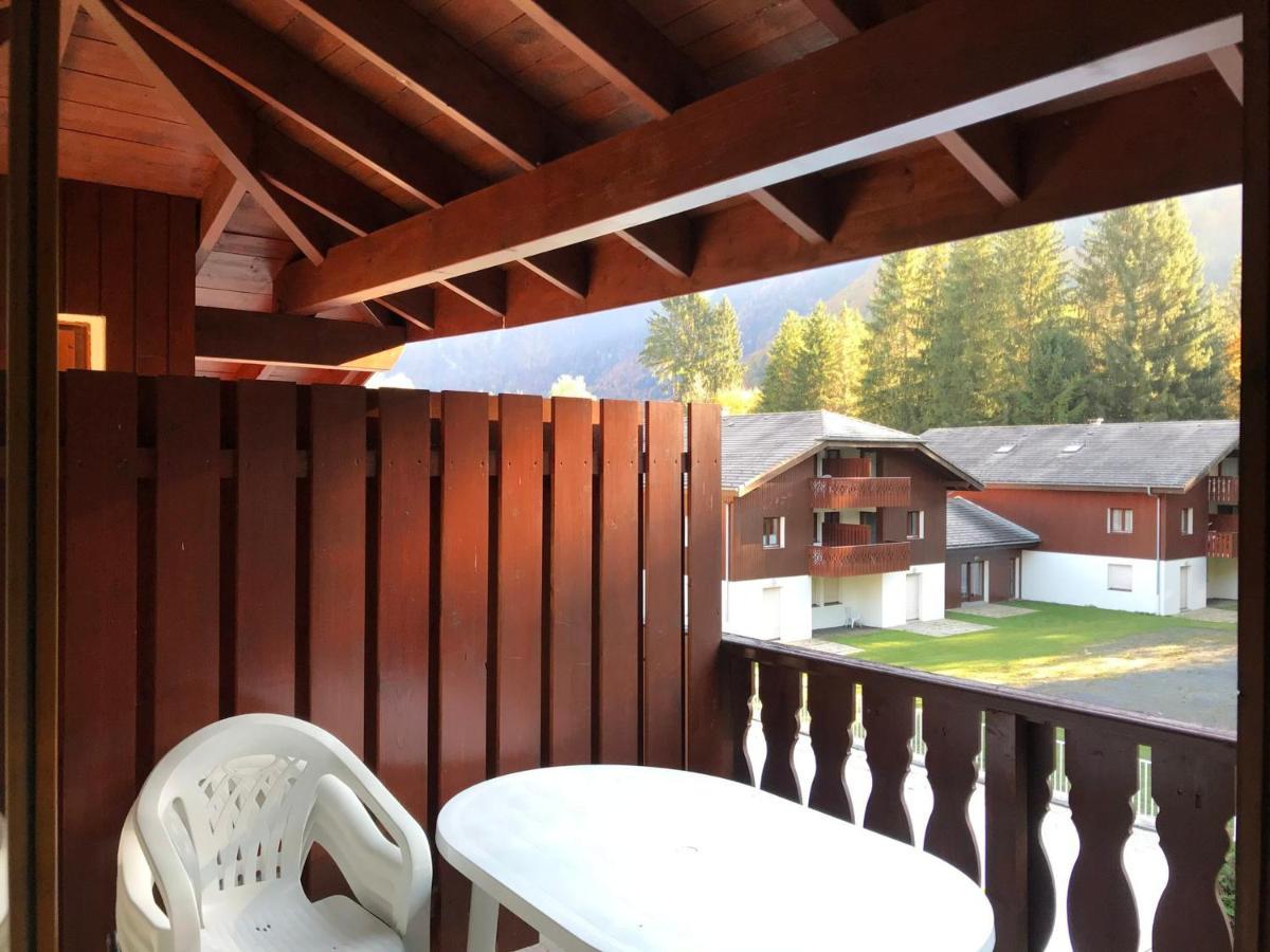 Studio Mansarde Avec Balcon, Piscine Et Parking Souterrain A Samoens - Fr-1-629-92 Samoëns Exterior foto